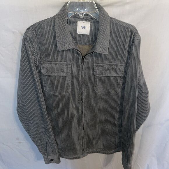 Katin Other - Katin Men’s Corduroy Jacket Size Medium Gray Outdoors Comfort Casual